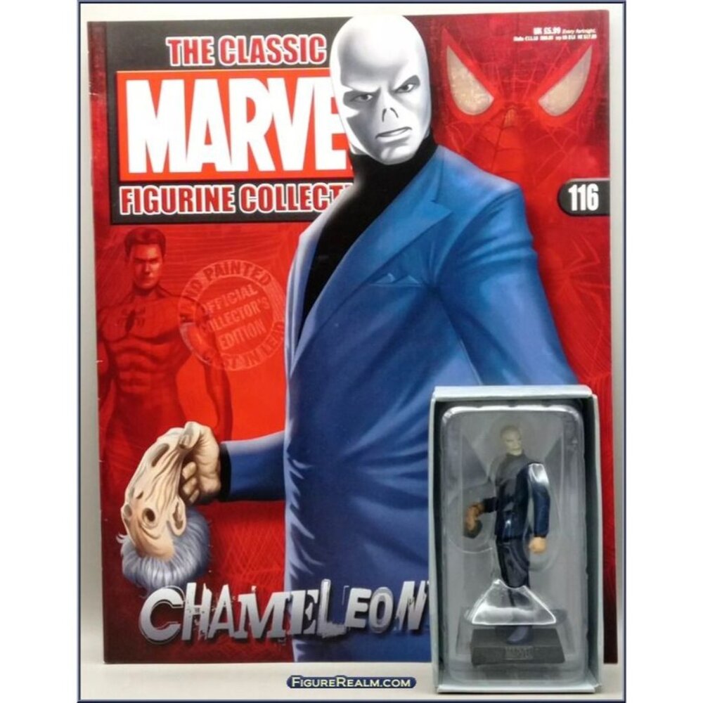 Eaglemoss 1:16 Classic Marvel Figurine w/Book: Chameleon #116